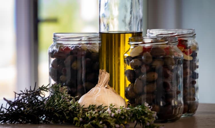 Olive picking Mani Peloponnese recipe pickled olives