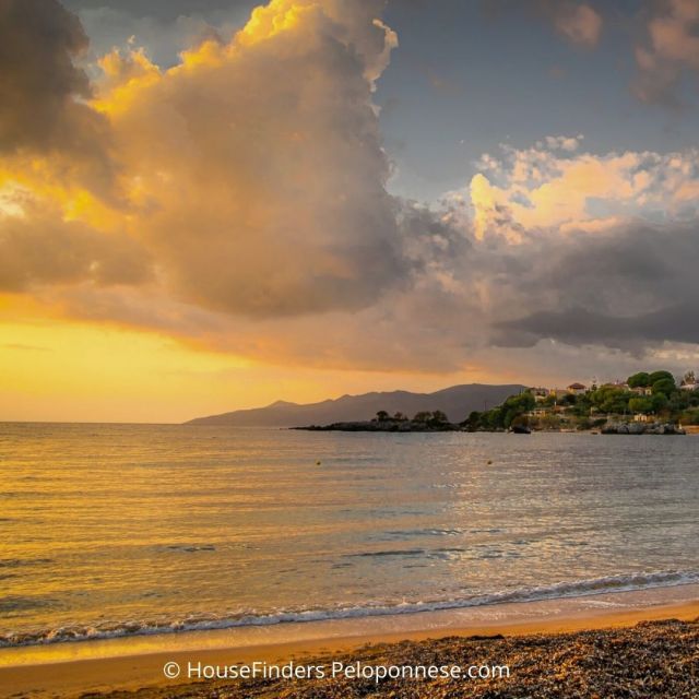 From Stoupa, Mani, Messinia, Peloponnese: "Sunsets are proof that no matter what happens, every day can end beautifully." - Kristen Butler.